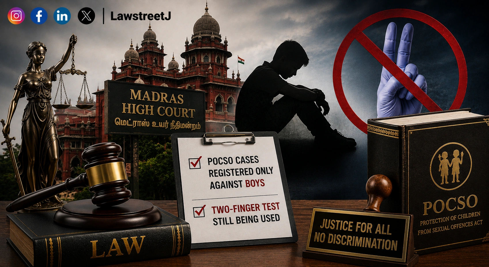 POCSO FIRs Registered Only Against Minor Boys Despite GenderNeutral Law Madras High Court