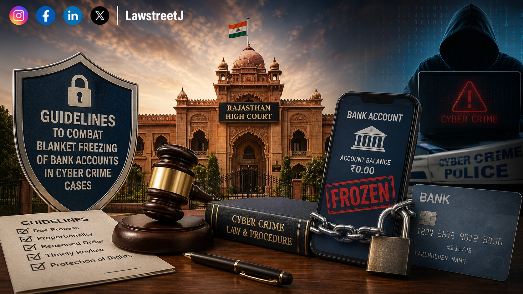 rajasthan-hc-lays-down-guidelines-against-arbitrary-freezing-of-bank-accounts-in-cyber-fraud-probes