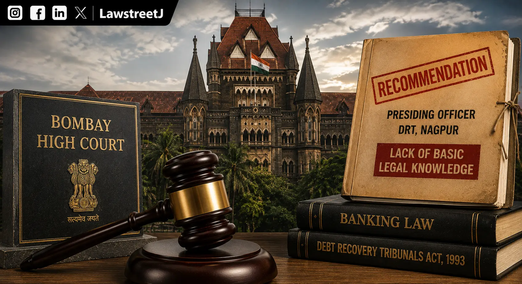 Bombay HC Says DRT Nagpur Presiding Officer 'Lacks Basic Legal Knowledge' [Read Order]