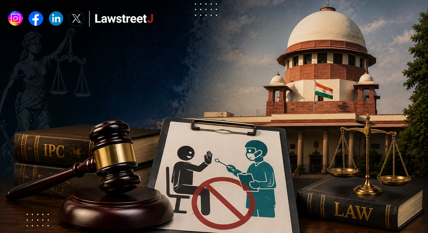Resisting Own Medical Examination Not Obstruction Under Section 186 IPC Supreme Court