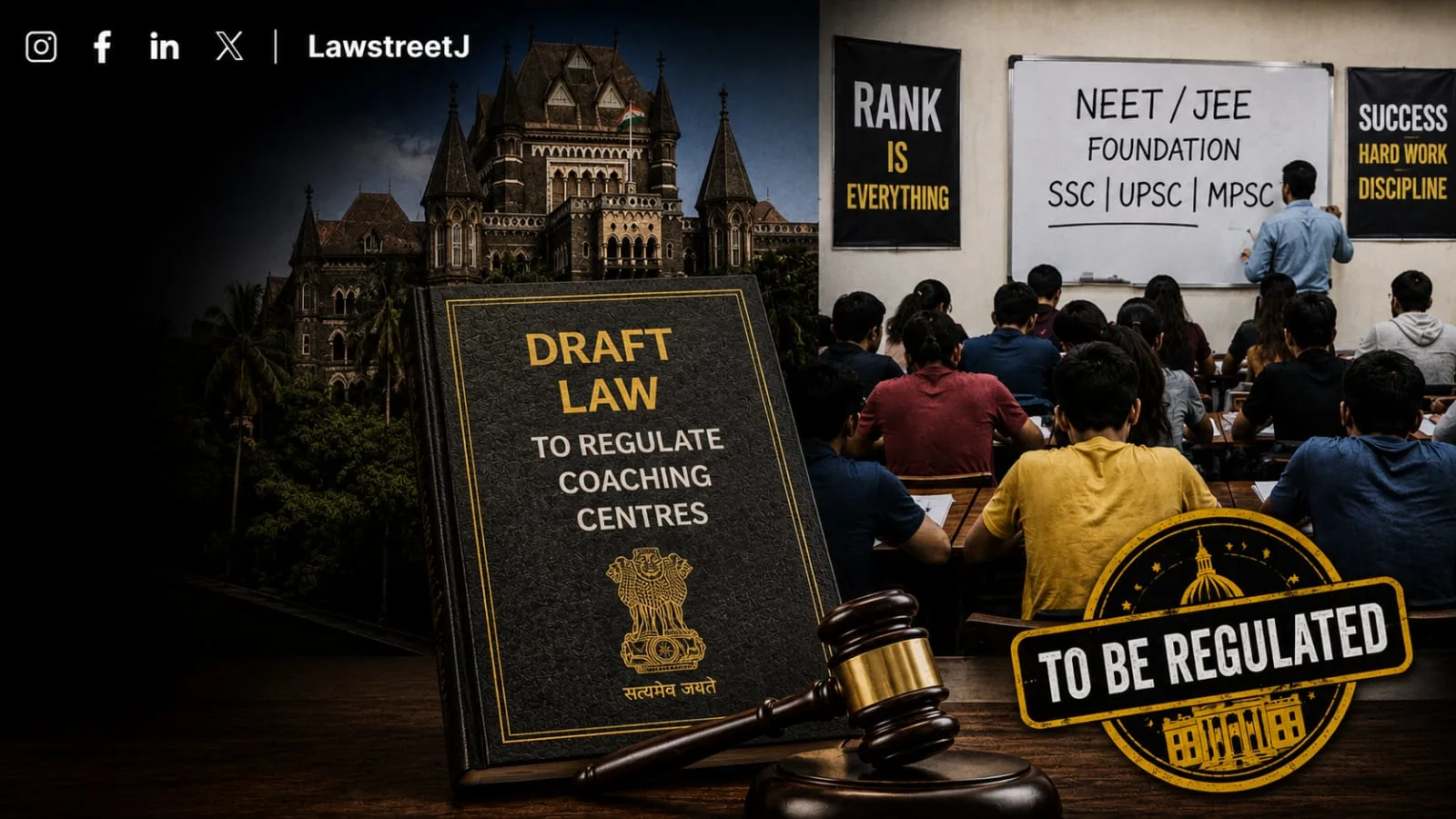 Maharashtra Drafts Law to Regulate Coaching Centres