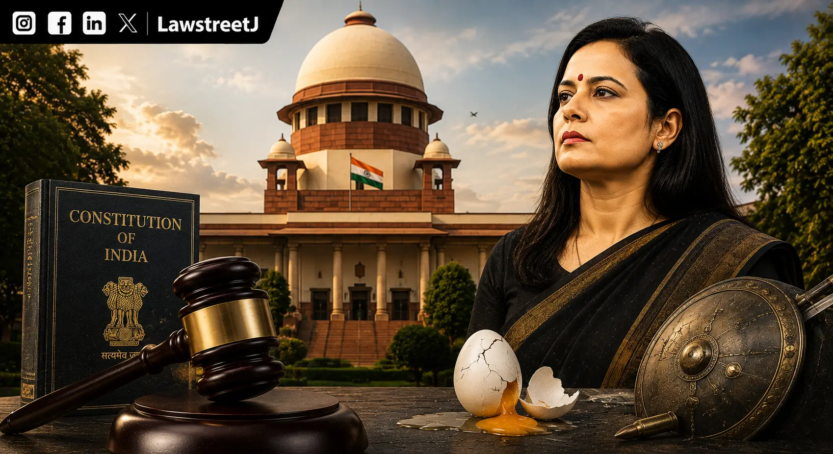 "You Are in Politics and Fear Eggs?": Supreme Court Rejects Mahua Moitra's Plea for Virtual Police Appearance