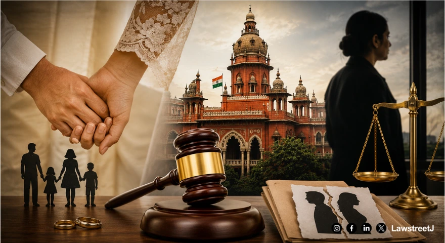 Right to Marry Is a Human Right Calls for Stay Requirement in Divorce Appeals Madras HC