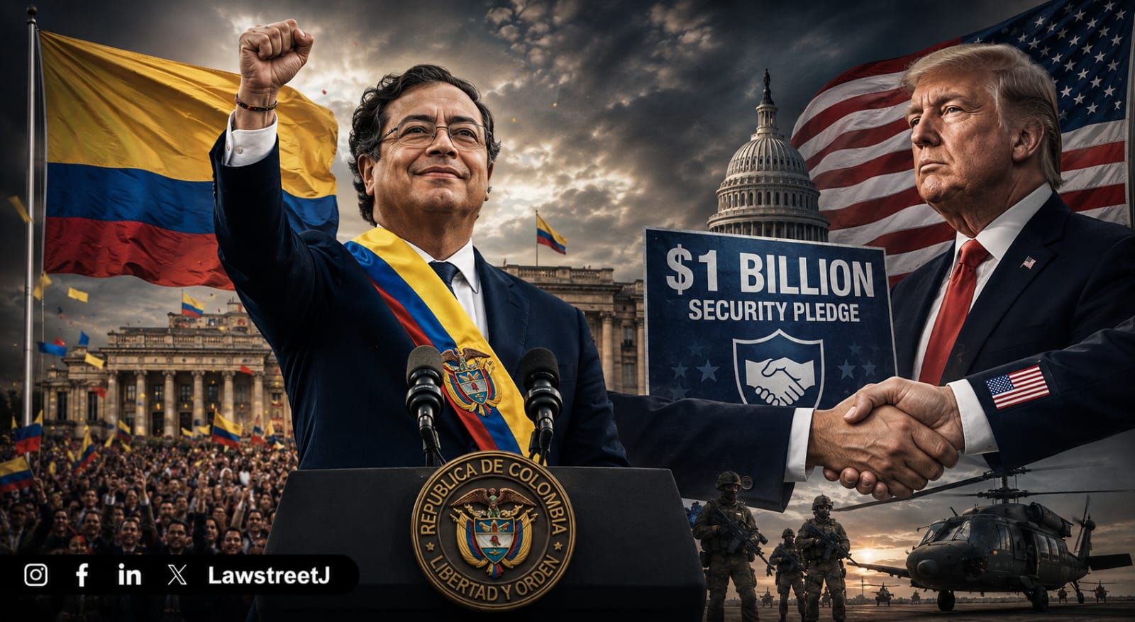 "The Tiger" Takes Office in Colombia and the US Responds With a $1 Billion Security Pledge on Day One
