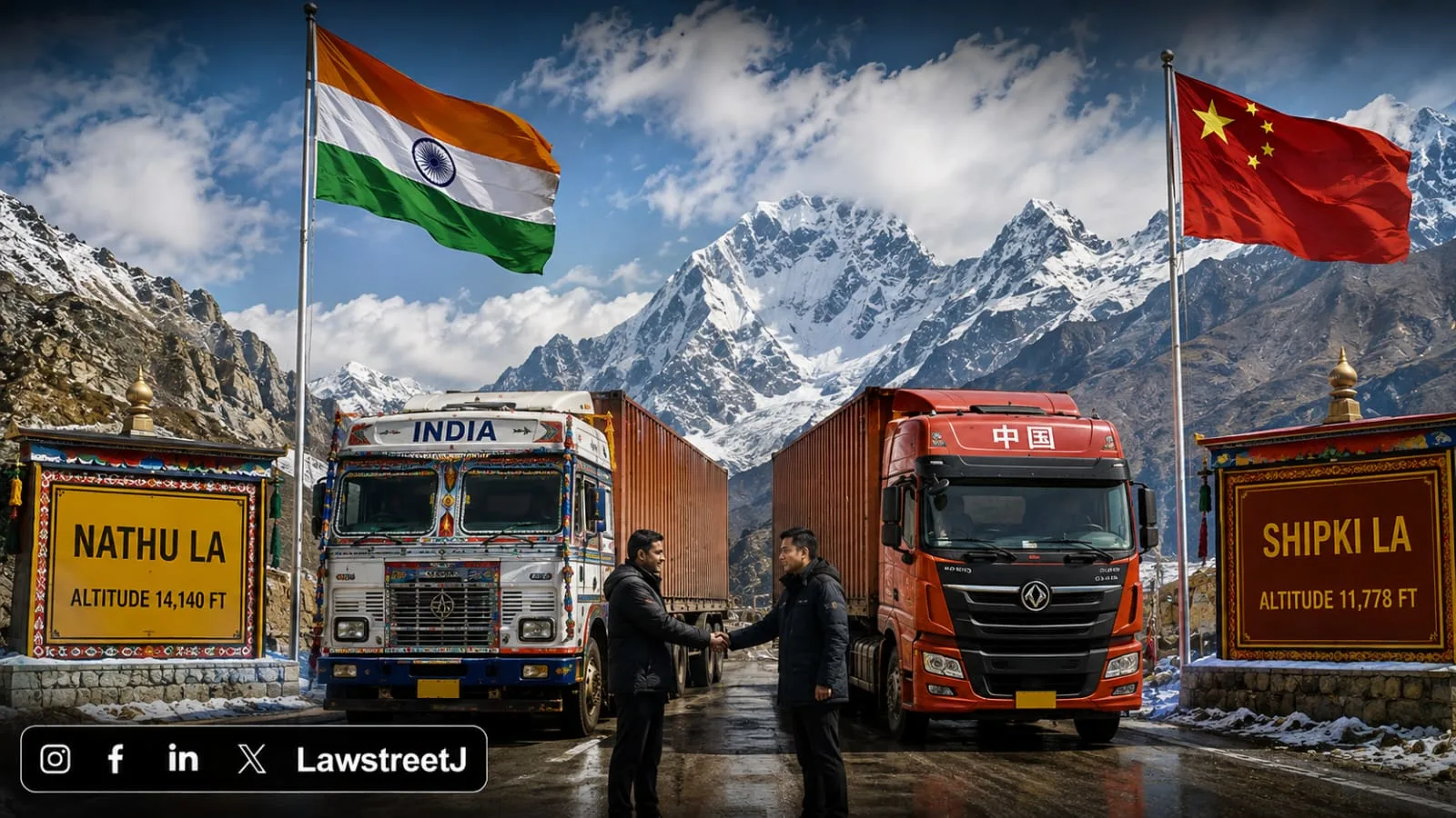 India-China Border Trade Resumes Through Nathu La and Shipki La After Six Years