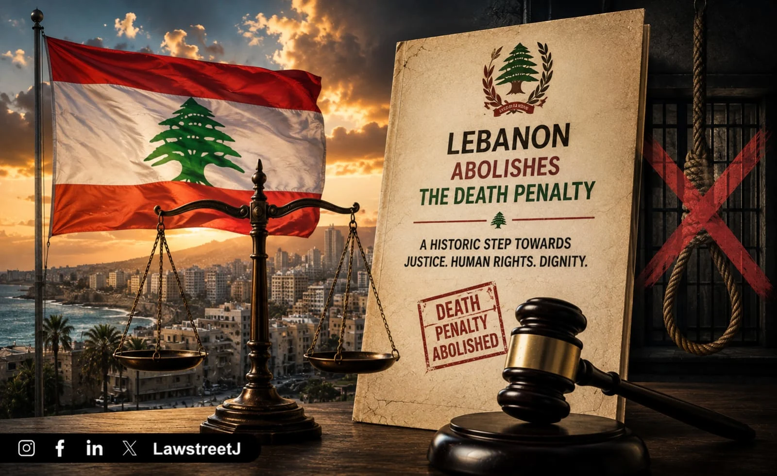 Lebanon Becomes the First Arab Nation to Abolish the Death Penalty