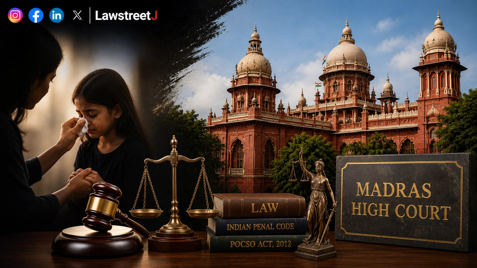 Wiping Tears Holding Hand Without Sexual Intent Not POCSO Offence Madras High Court