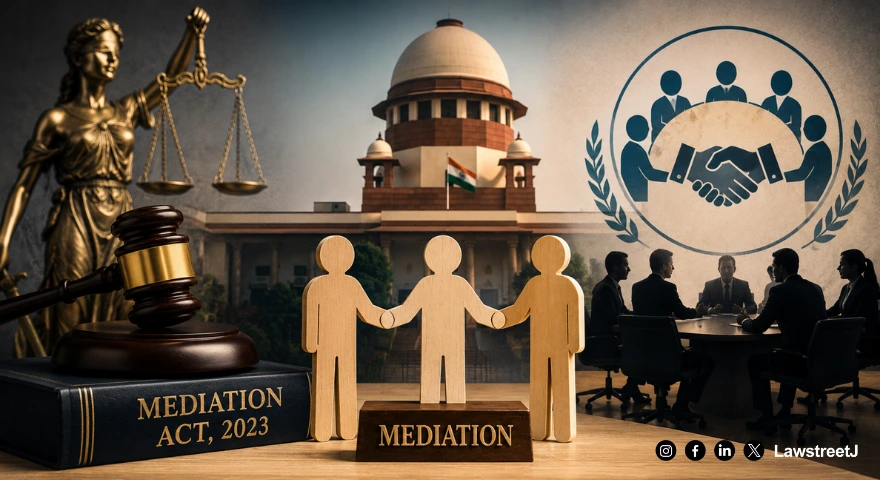 Centre Establishes Mediation Council of India Under Mediation Act, 2023
