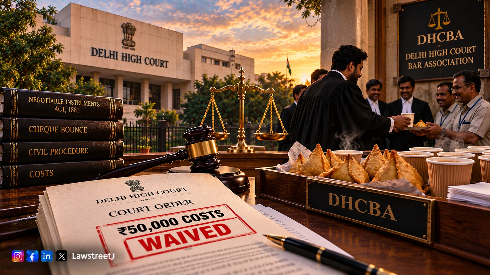 delhi-hc-waives-50000-costs-asks-counsel-to-distribute-samosas-and-tea-to-bar-staff