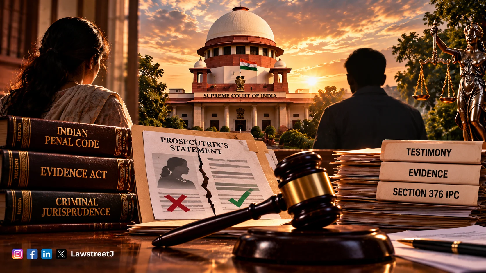 Prosecutrixs Evidence Cannot Be Partly Rejected For One Charge And Accepted For Another Supreme Court