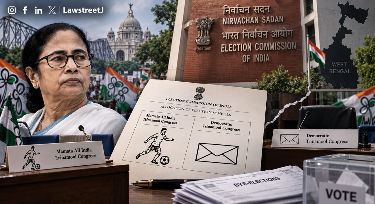 Election Commission Splits Trinamool Congress, Assigns "Football Player" Symbol to Mamata Banerjee's Faction