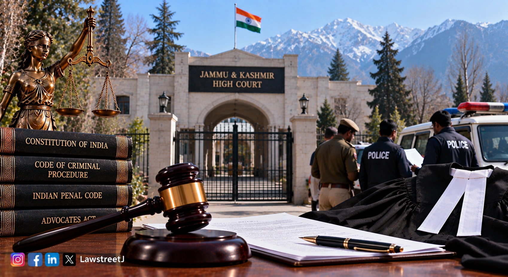 Advocate Not Above Law But Police Must Follow Due Process JK HC