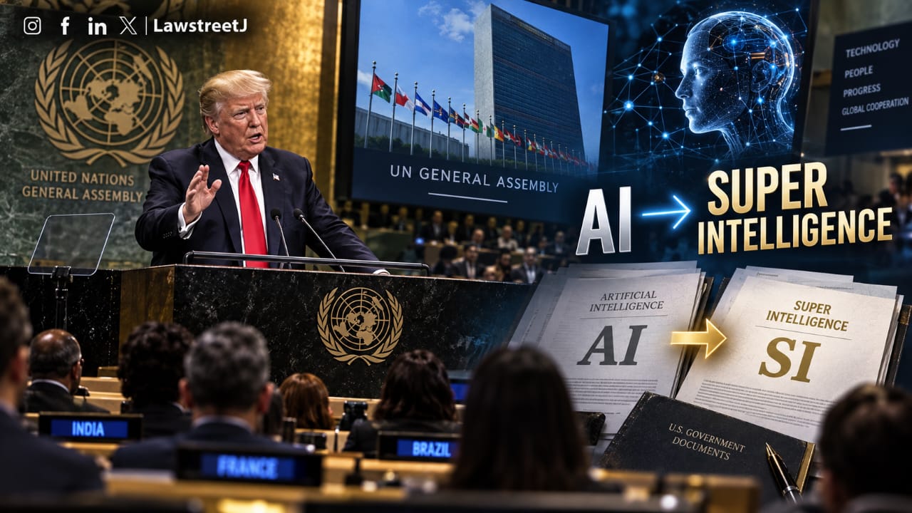 "The Word Artificial Makes It Sound Fake": Trump Tells UN He's Renaming AI to "Super Intelligence" - LawStreet Journal