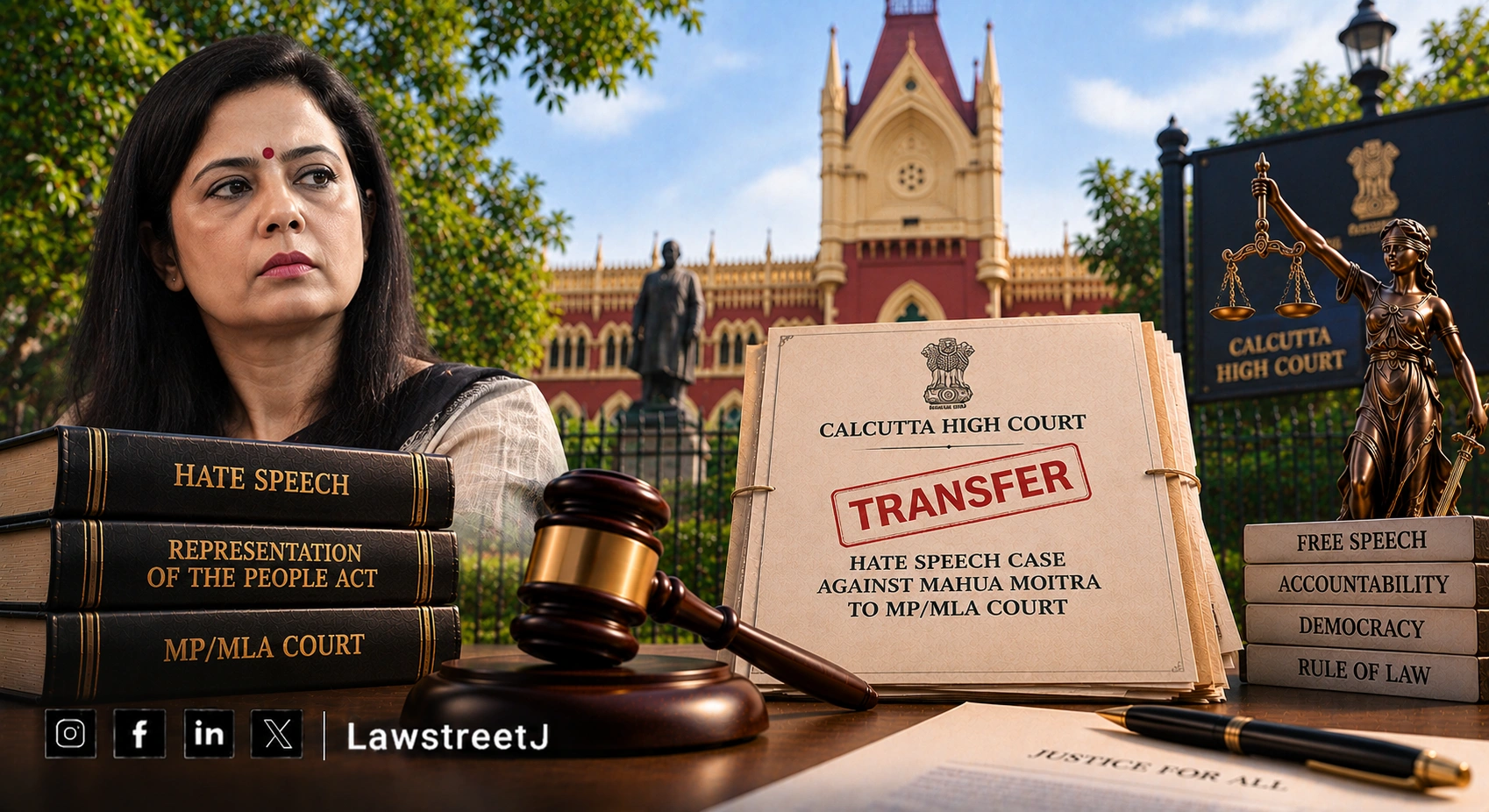 Calcutta HC Transfers Mahua Moitras Complaint Case To Designated MPMLA Court