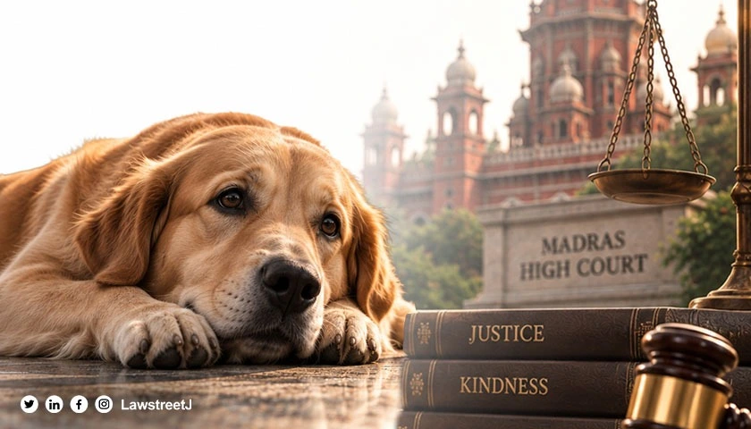 Madras HC Quashes Dog Cruelty Case Calls It Counterblast