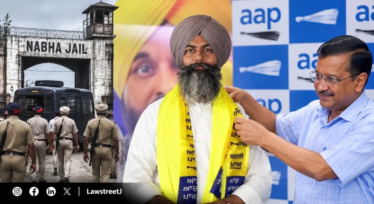 Nabha Jailbreak Mastermind Gurpreet Singh Sekhon Joins AAP Ahead of 2027 Punjab Elections