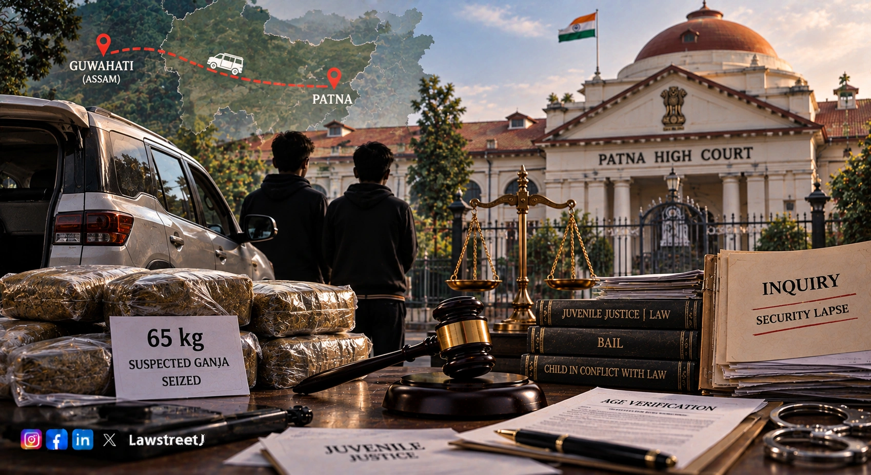 Surprising Patna HC Grants Bail To Juveniles In 65Kg Ganja Case Orders Security Probe