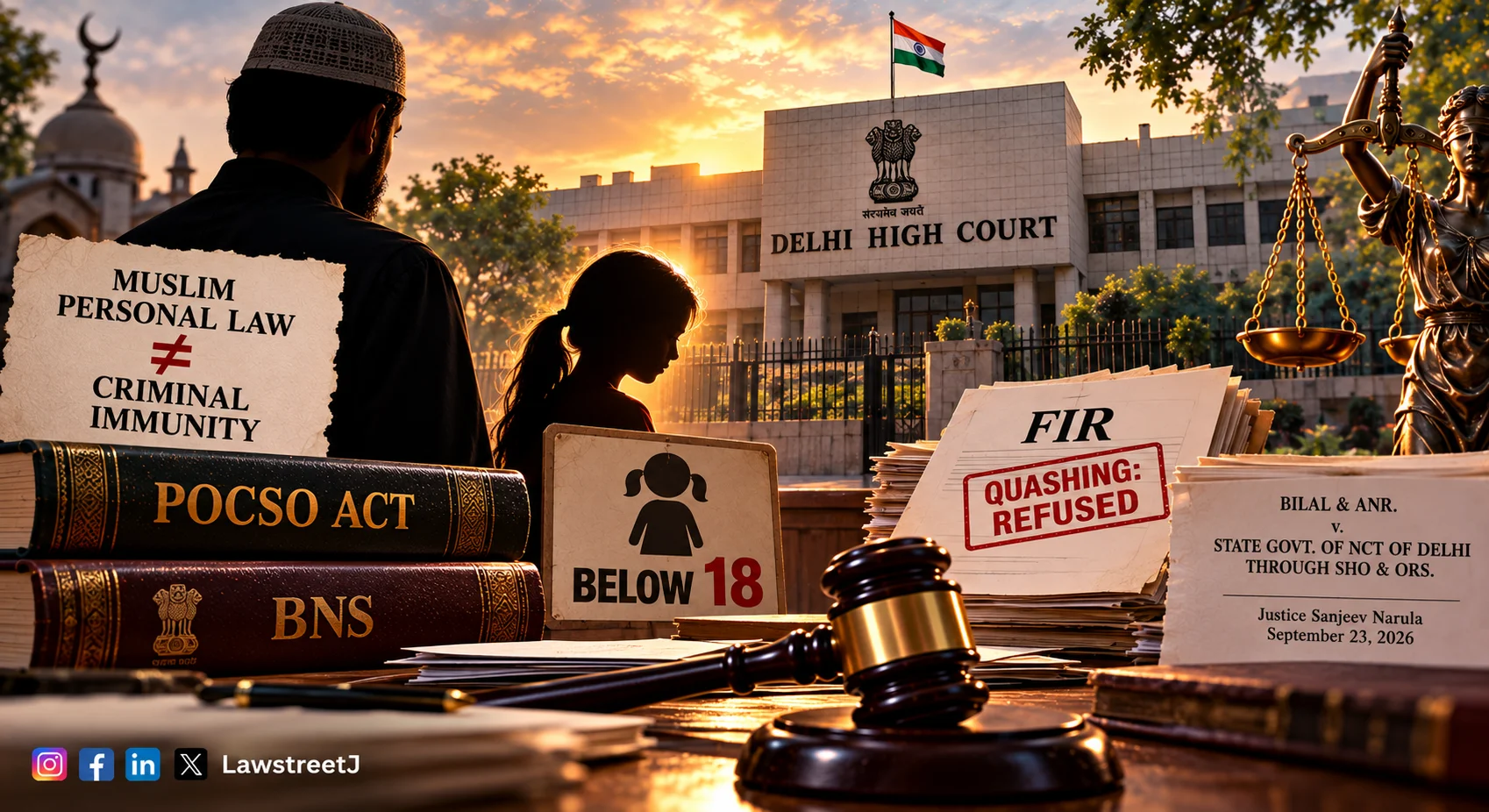 nikah-under-muslim-personal-law-cannot-override-pocso-protection-for-minor-wife-delhi-hc