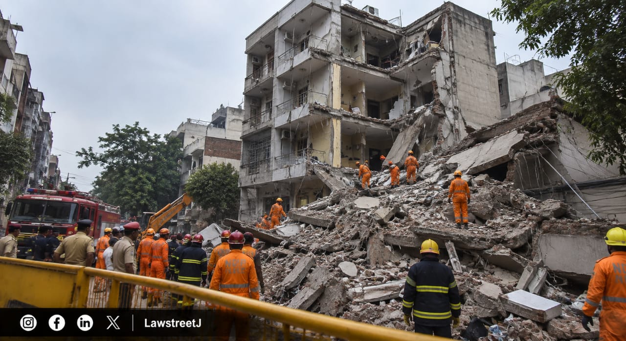 five-storey-hostel-collapses-in-delhi039;s-satya-niketan-kills-at-least-6-exposes-years-of-unchecked-illegal-construction