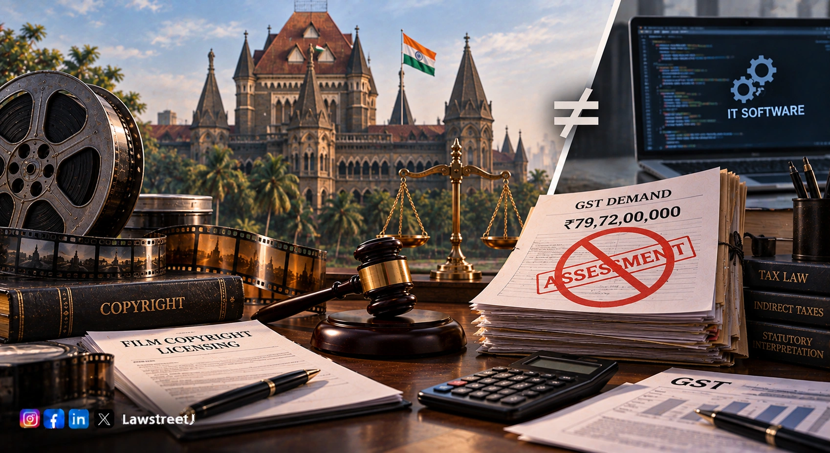 Film Copyright Licensing Not IT Software Quashes 7972Crore GST Demand Against Dharma Productions Bombay HC