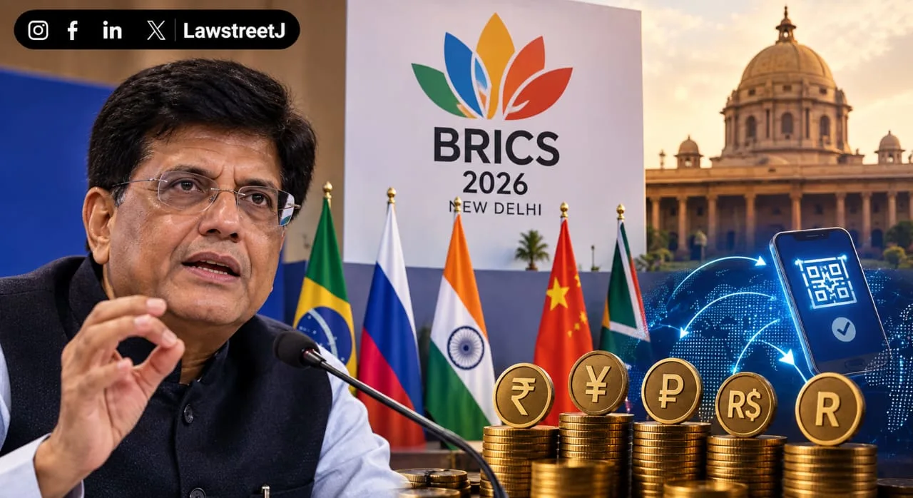 Piyush Goyal Calls for BRICS Payment System Linkages and Local-Currency Trade Ahead of New Delhi Summit