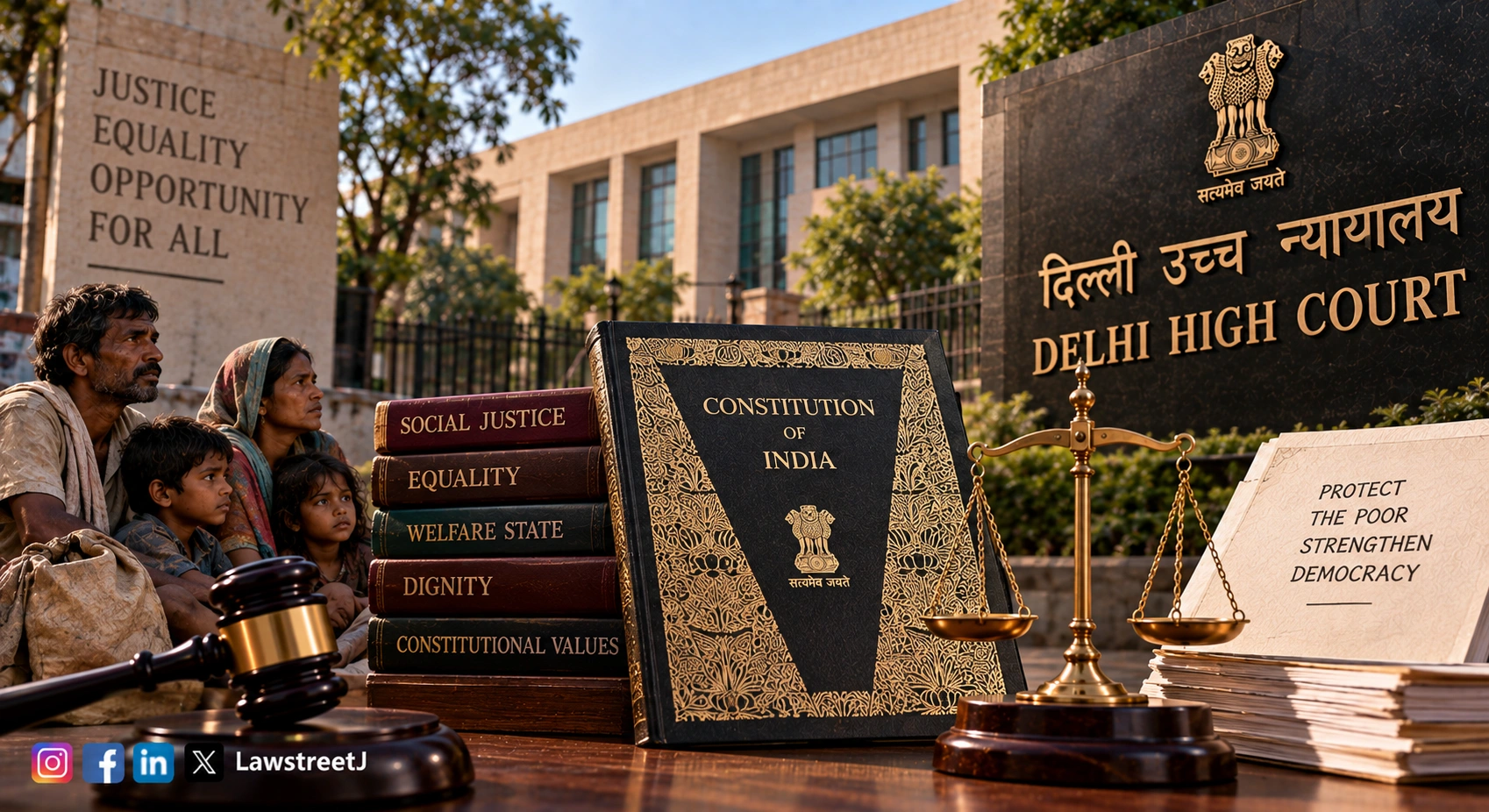 Courts Must Protect Weaker Sections To Preserve Constitutions Socialist Character Delhi HC