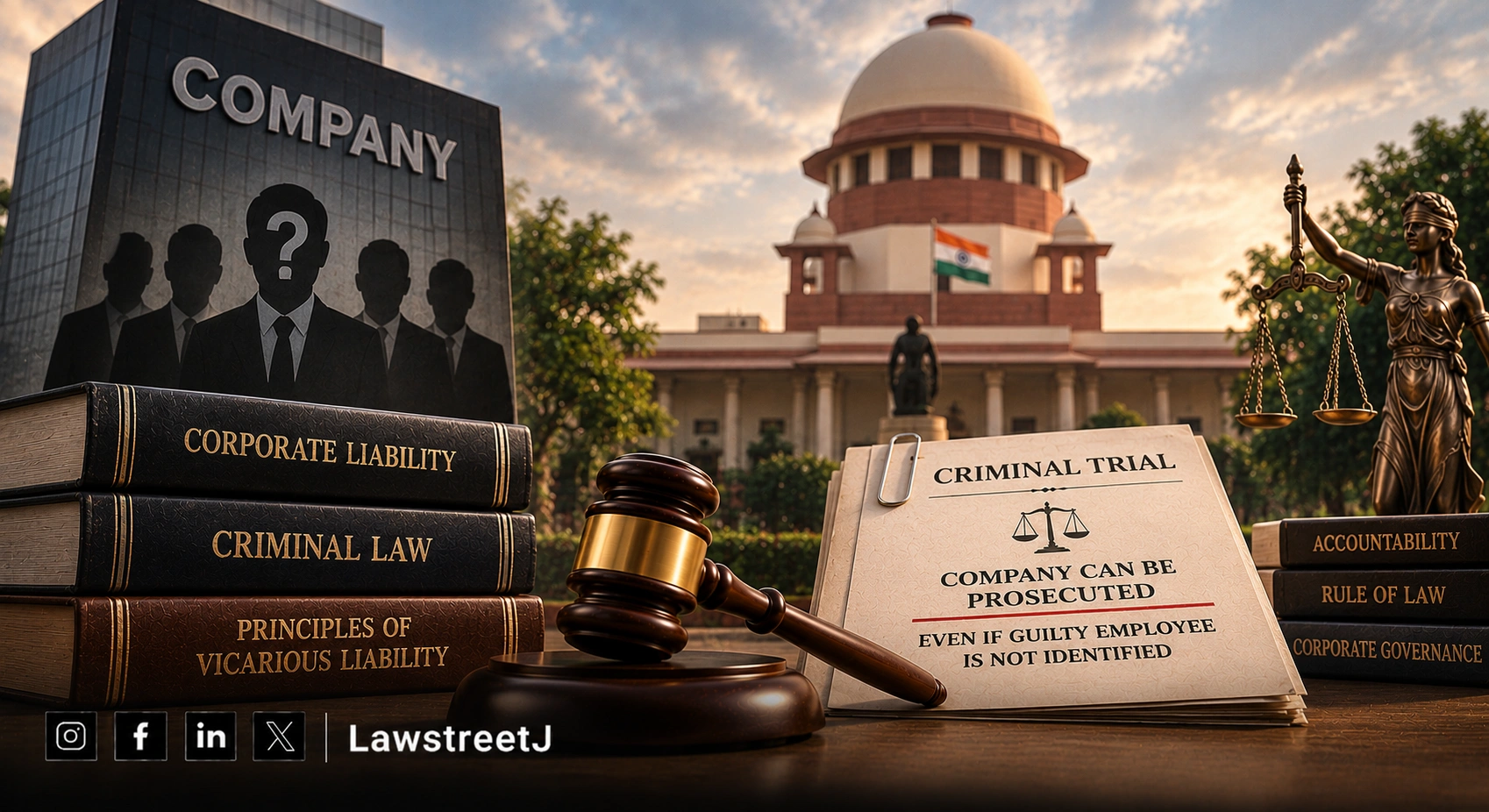 Company Can Face Mens Rea Prosecution Without Employee Being Arraigned : SC