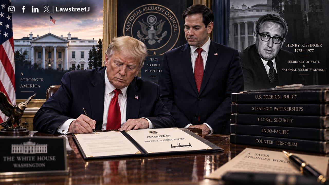 trump-signs-commission-making-rubio-permanent-national-security-adviser-first-dual-role-since-kissinger
