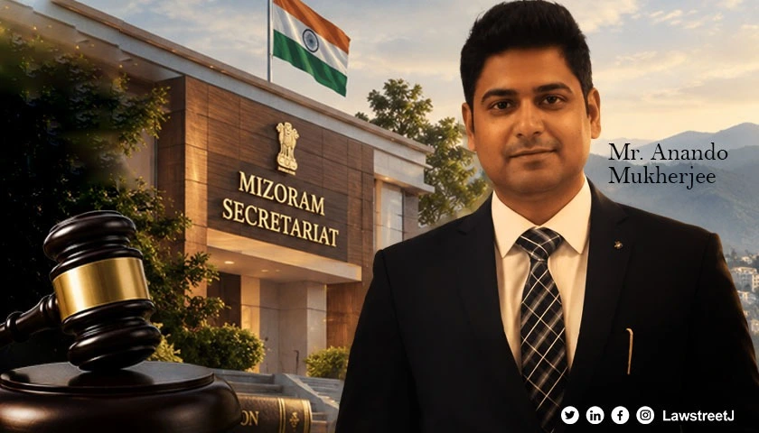Mizoram Government Appoints Anando Mukherjee As Additional Advocate General