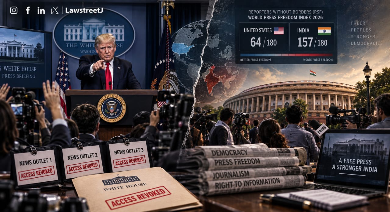 trump-banned-three-news-outlets-from-the-white-house-the-press-freedom-index-still-says-india-is-worse