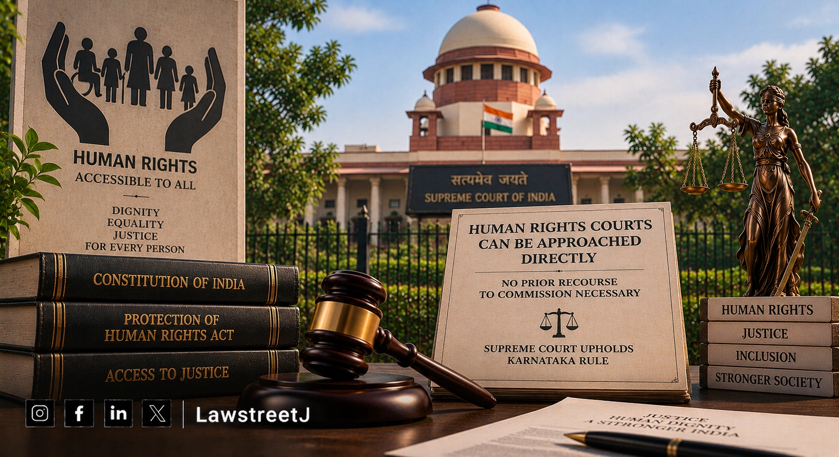 Human Rights Court Can Be Approached Directly Without Prior NHRC Inquiry Supreme Court