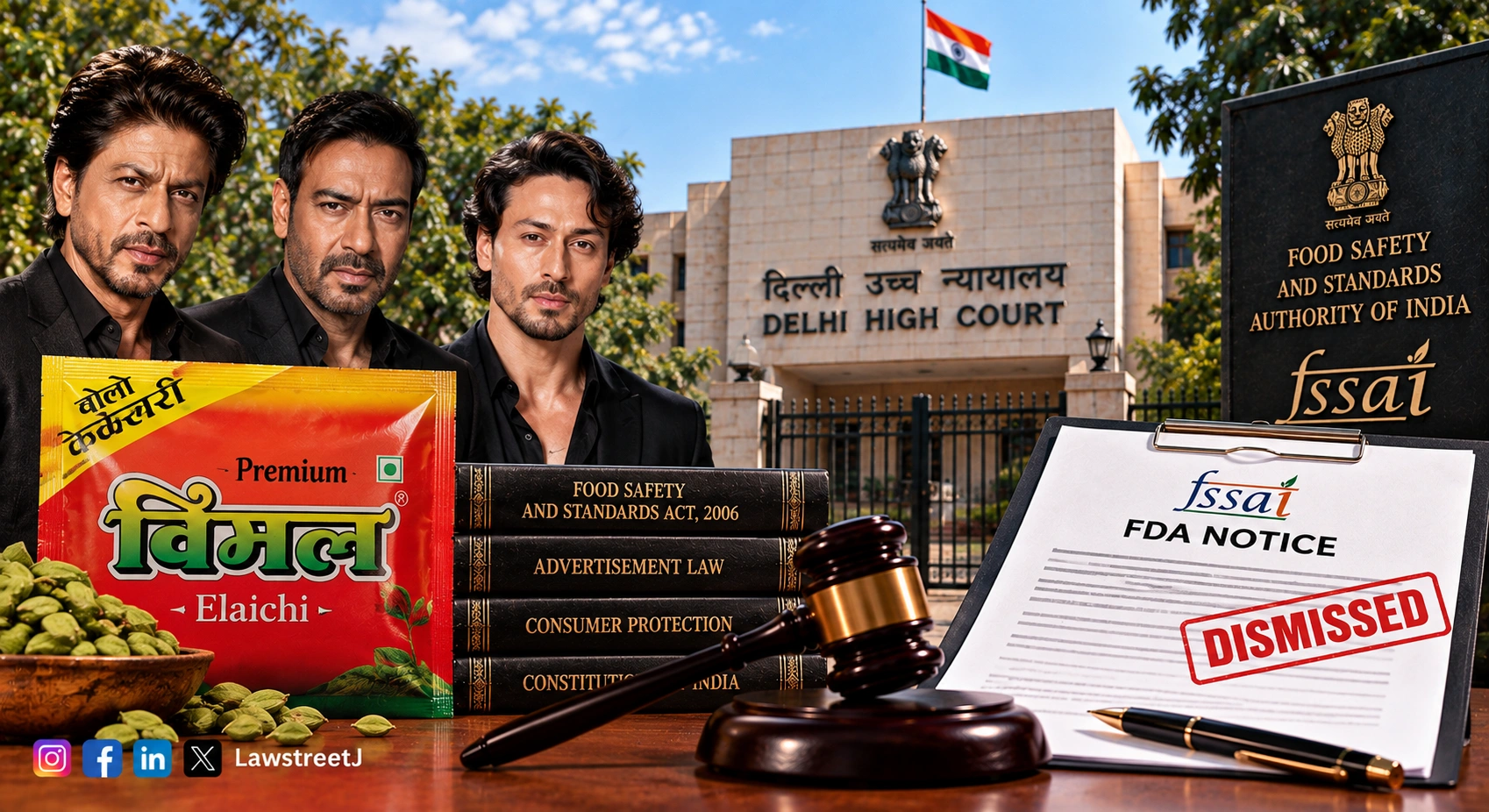 Delhi HC Dismisses Vimal Elaichi Maker’s Plea Against Maharashtra FDA Notice [Read Judgment]