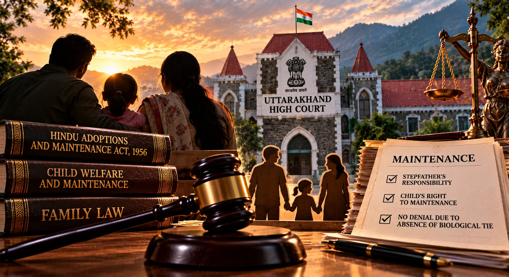Stepfather Cannot Disown Maintenance Responsibility After Accepting Wifes Son Uttarakhand HC