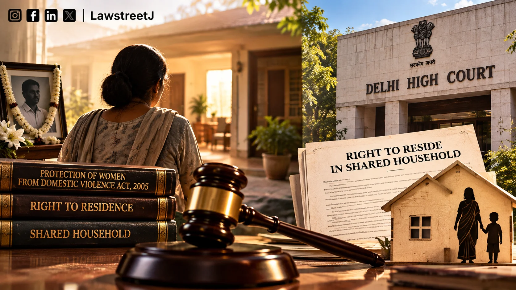 Widowed DaughterInLaw Has Independent Right To Reside In Shared Household Delhi HC