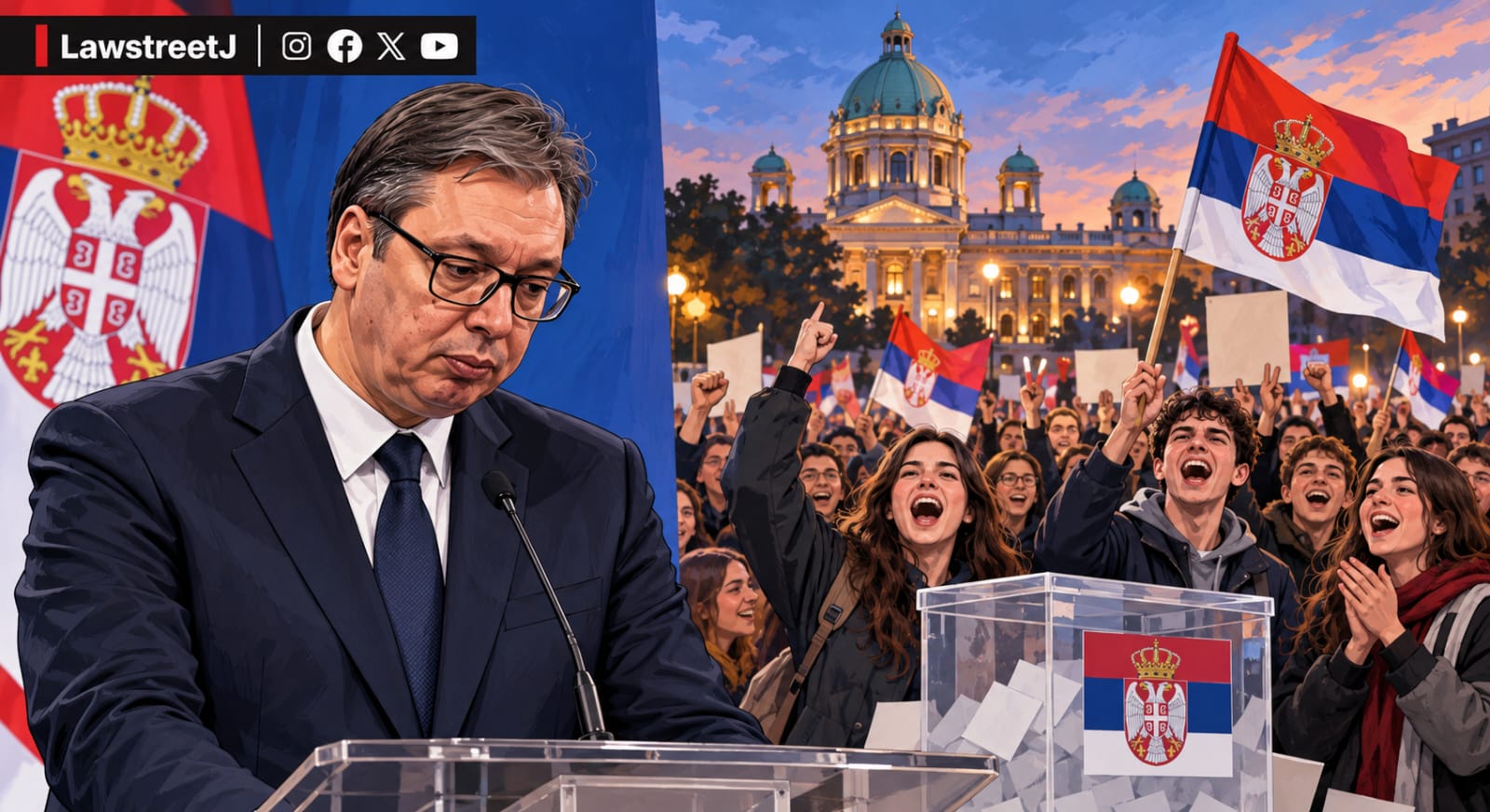 Serbia's Vučić Concedes Election Defeat to Student-Led Movement
