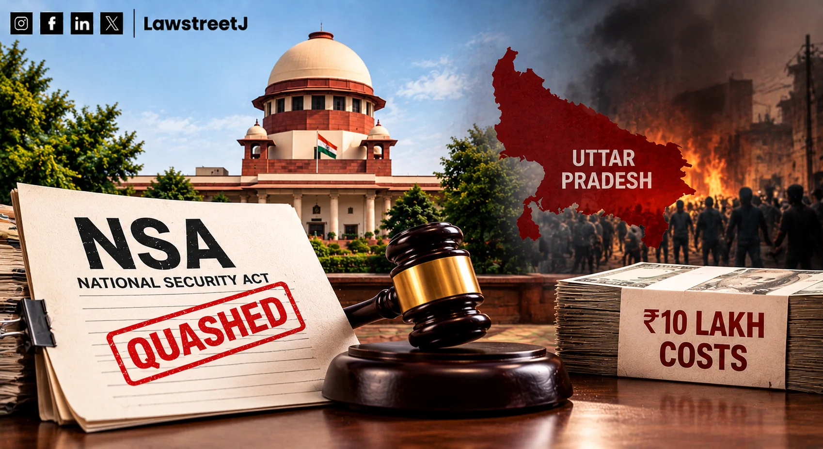 Supreme Court Quashes Mulla Afrozs NSA Detention Says Extra Judicial Confession Alone Insufficient
