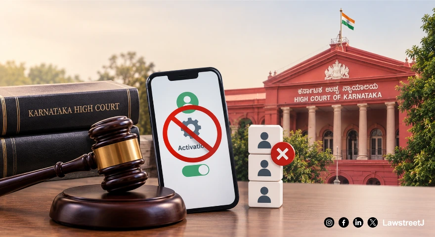 Karnataka HC Issues Directions to Curb Unauthorised Activations