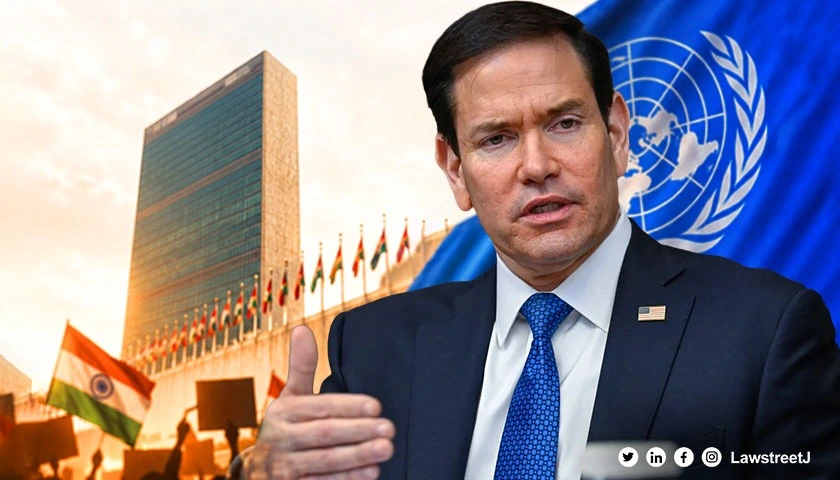 Rubio Dismisses UN Experts as "Oxymoron" Over India Protests