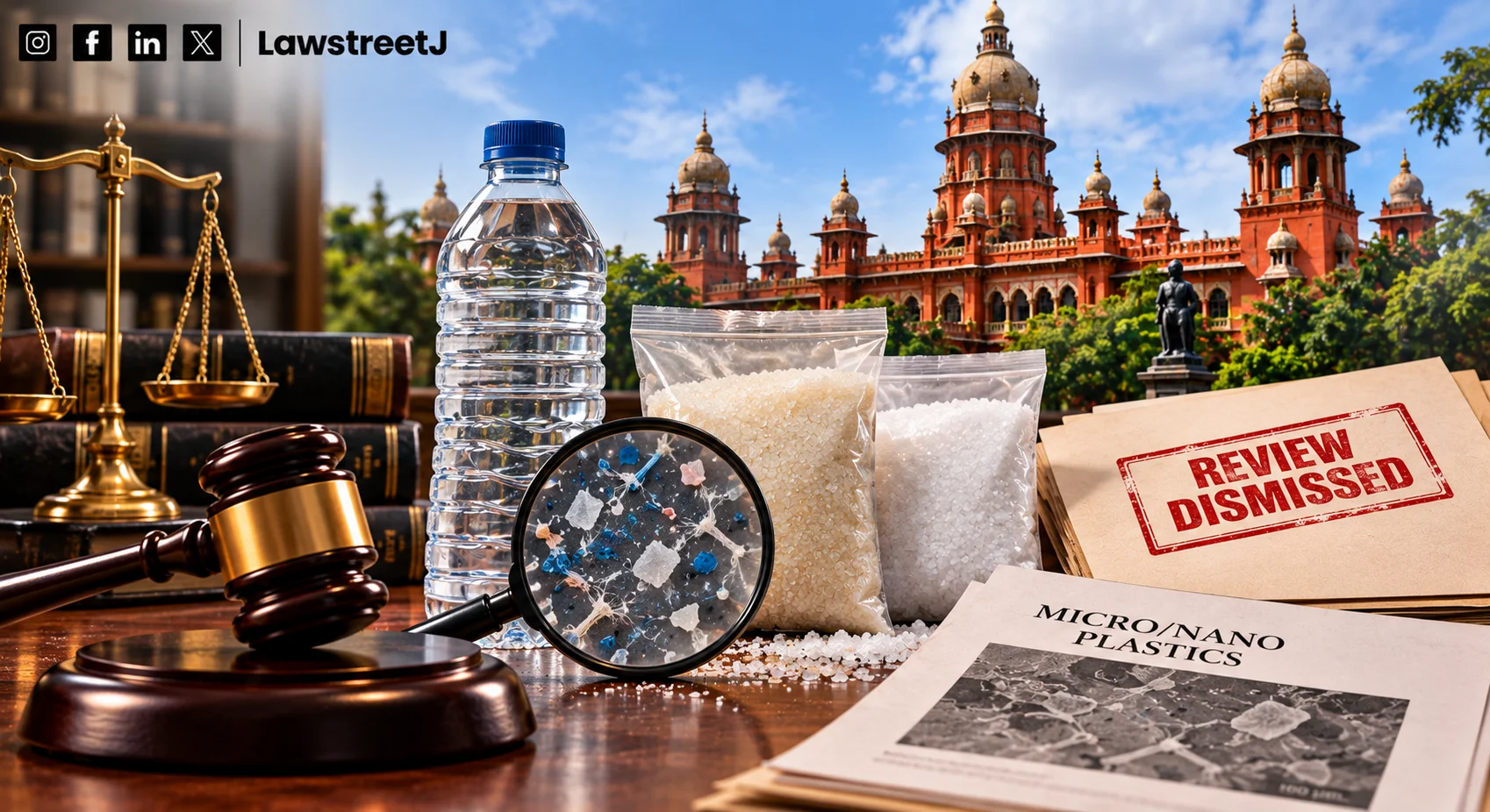 Madras HC Upholds MicroNano Plastics Warning Labels On Packaged Water Sugar And Salt