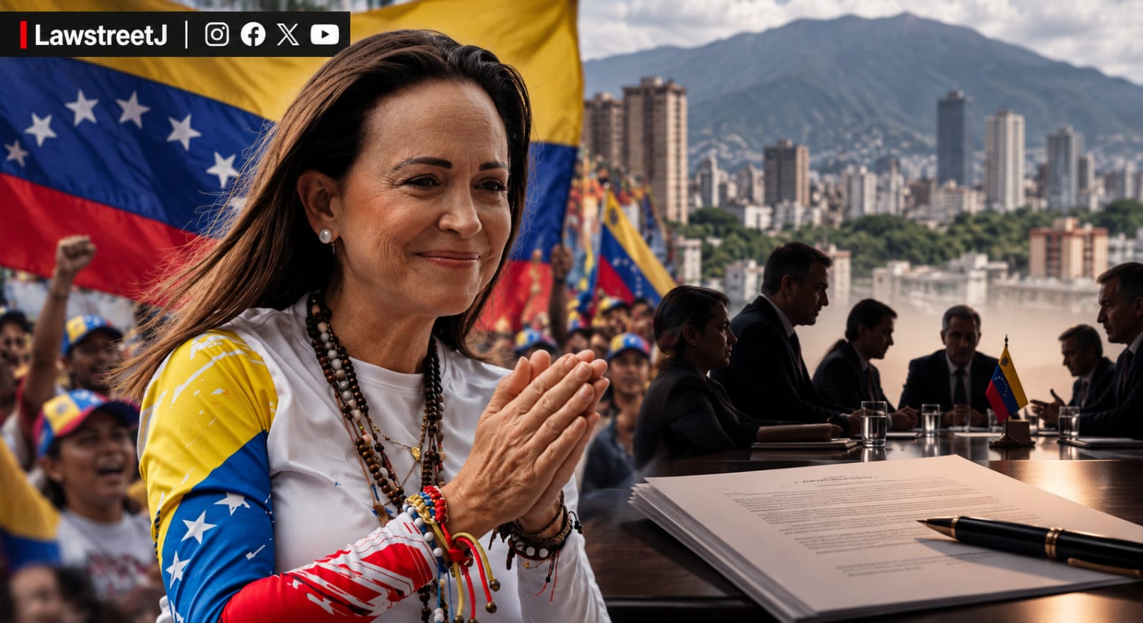 venezuelan-opposition-alliance-reaffirms-exiled-nobel-laureate-machado-as-leader-amid-transition-talks