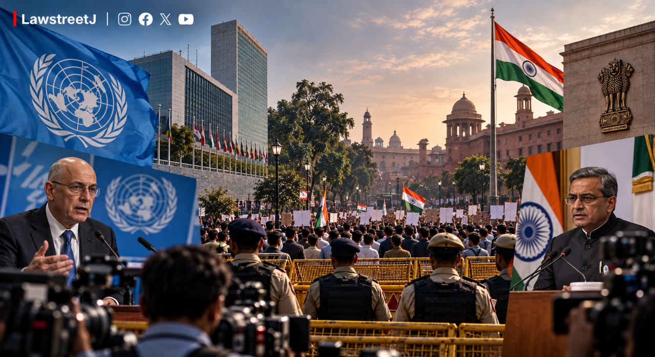 UN Human Rights Office Voices Concern Over India’s Delhi Protest Crackdown