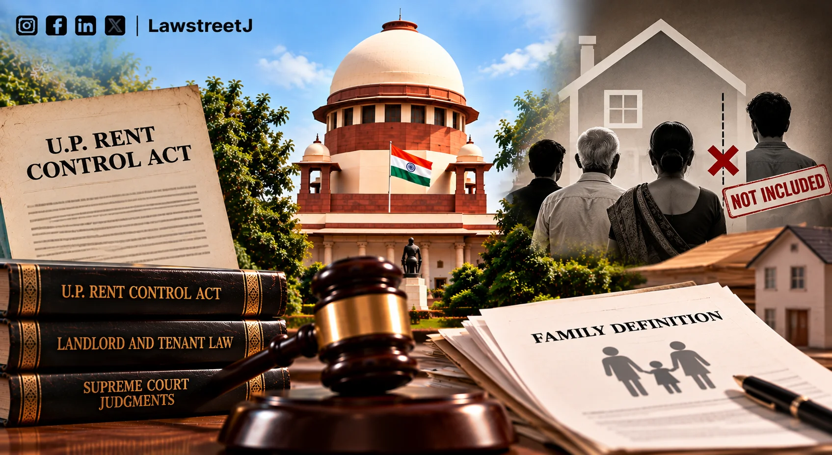 Nephew Excluded From Family Definition Under UP Rent Control Act Supreme Court