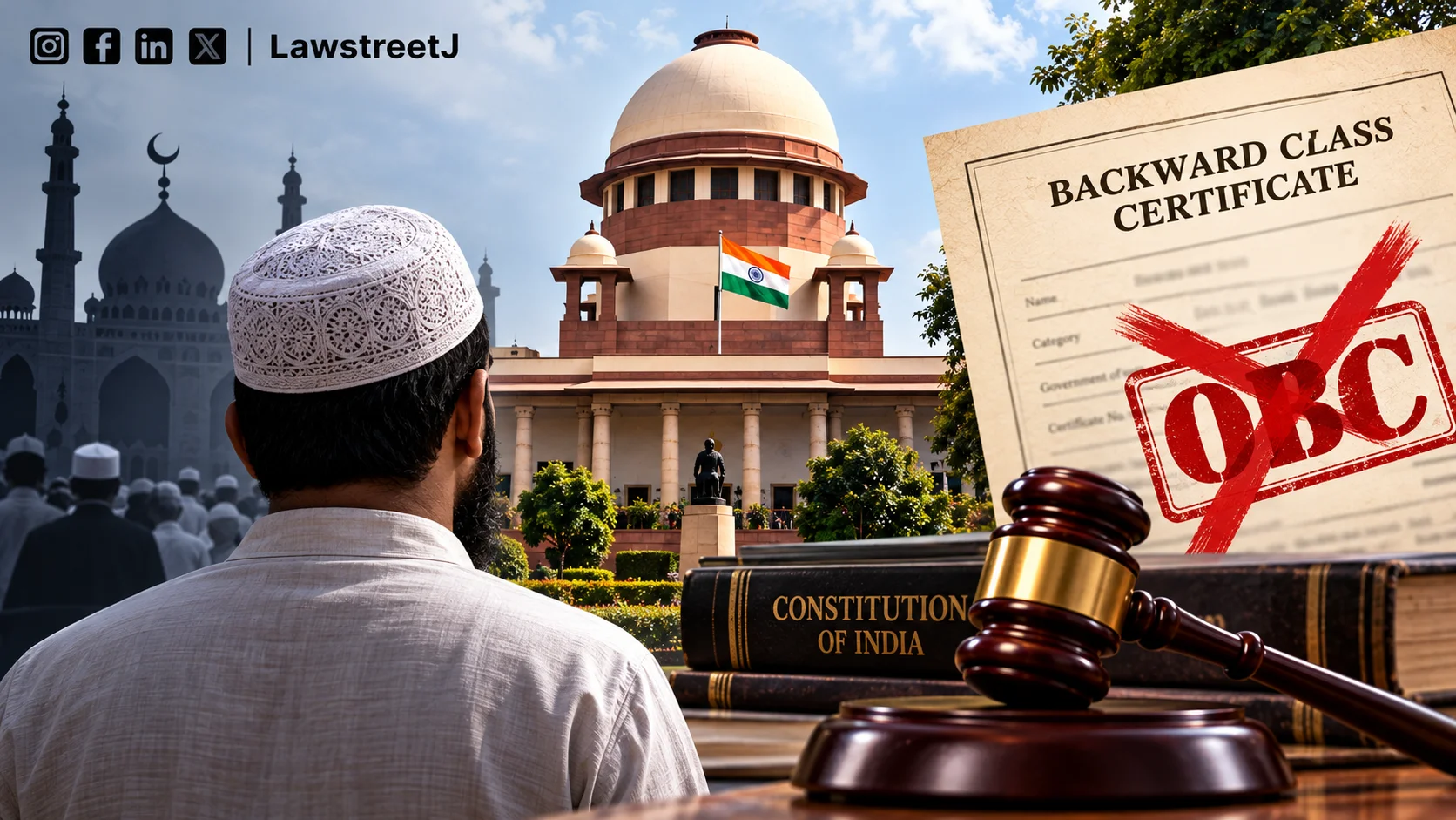 Convert to Islam Cannot Claim Backward Class Muslim Status Supreme Court
