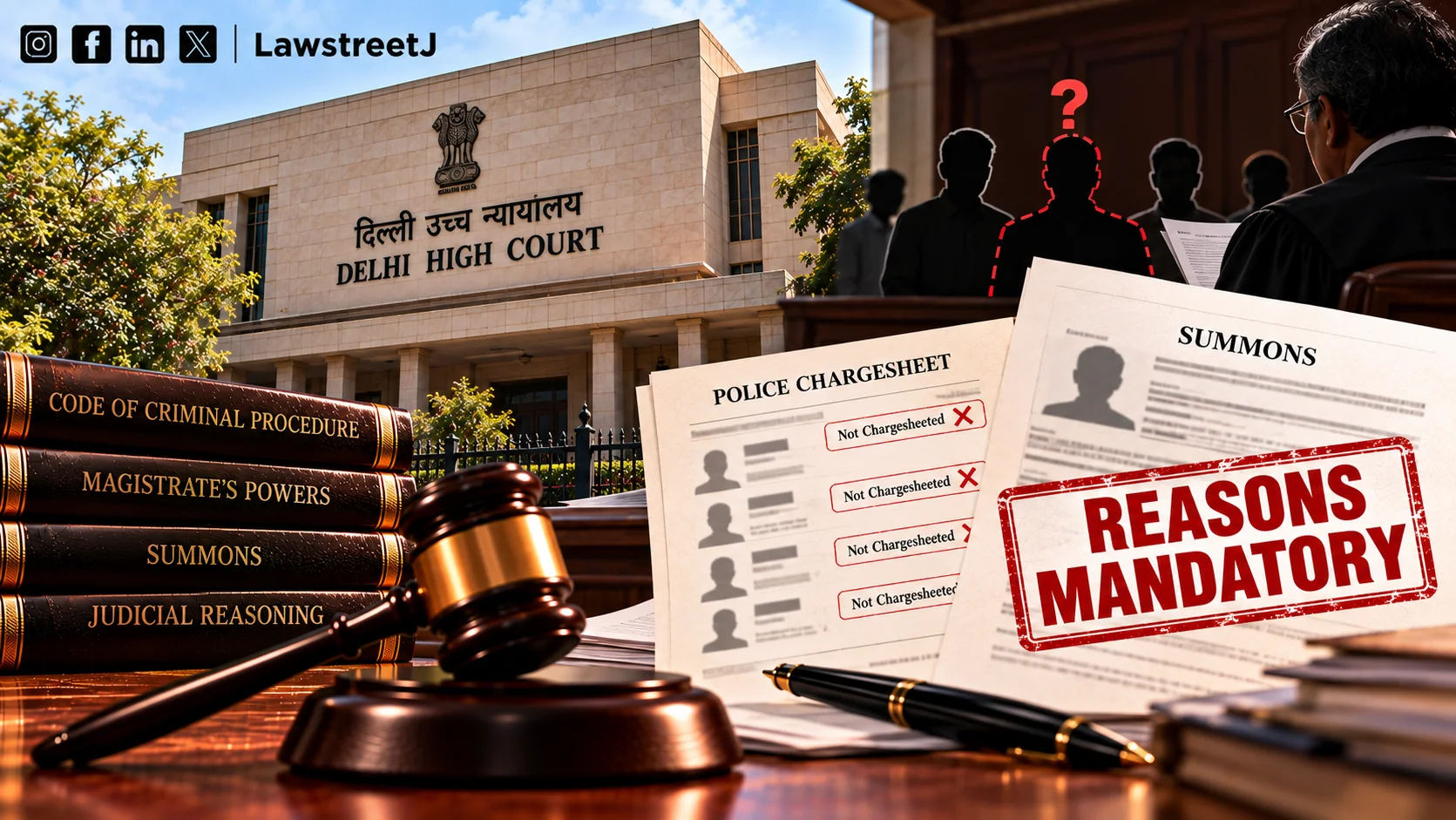 Magistrate Summoning Accused From Column 12 Must Record Material Relied Upon Delhi HC