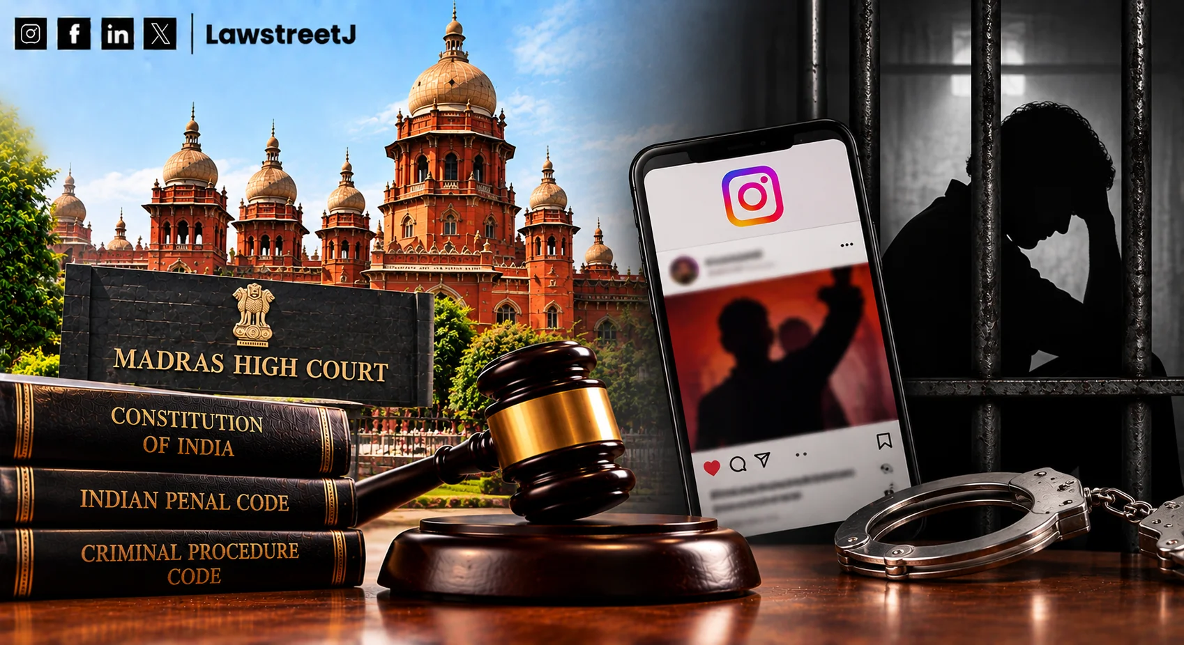 Madras HC Upholds Bail Cancellation Over Instagram Posts Showing Accused As King Of Vellore