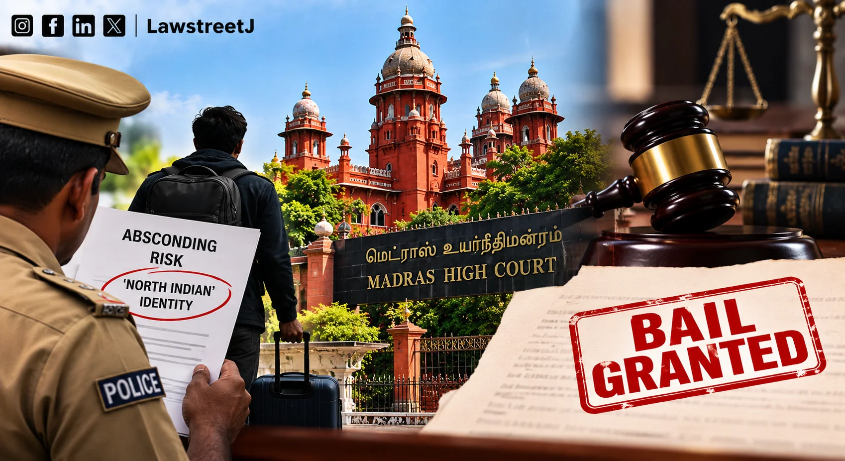 Madras HC Slams Police For Calling FIITJEE Official Likely To Abscond Because He Is North Indian