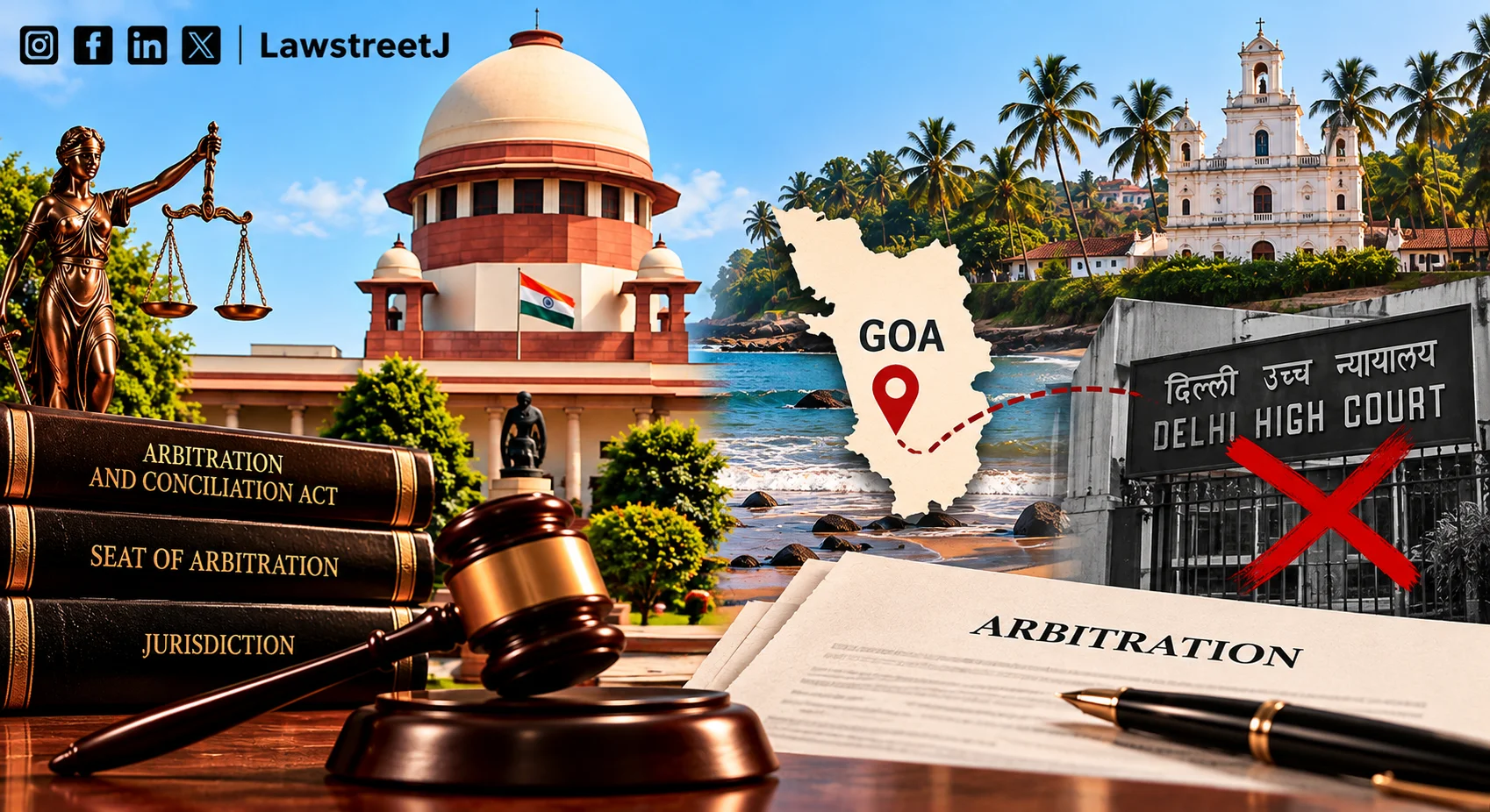 Goa Is Juridical Seat Of Arbitration Delhi HC Lacked Jurisdiction To Appoint Arbitrator Supreme Court