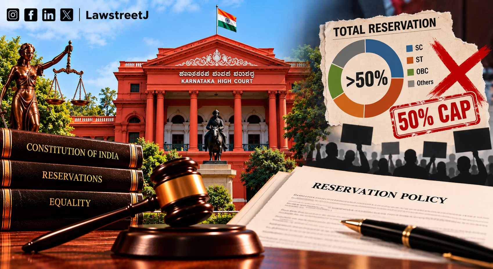 Karnataka HC Strikes Down SCST Quota Hike Says Reservation Beyond 50 Violates Equality