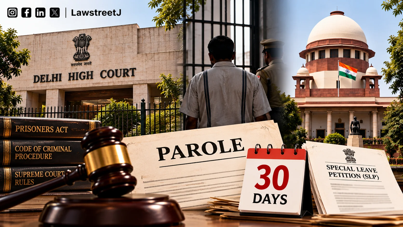 Delhi High Court Grants 30Day Parole To Rape Convict To File Supreme Court SLP