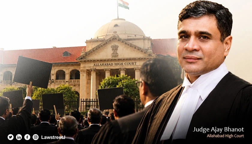 Allahabad HC Bar Association Threatens Boycott of Justice Ajay Bhanots Court Over Advocates Alleged Humiliation